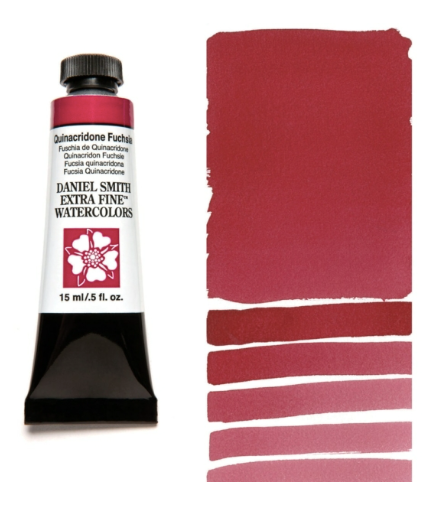 DANIEL SMITH Quinacridone Fuchsia  Awc 15ml - Series 2