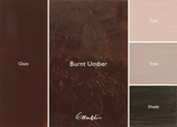 GAMBLIN OIL 37ml SER 1 BURNT UMBER