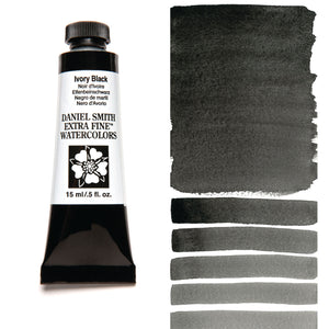 DANIEL SMITH Ivory Black  Awc 15ml - Series 1