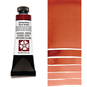 DANIEL SMITH Quinacridone Burnt Scarlet  Awc 15ml - Series 2