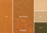 GAMBLIN 1980 RAW SIENNA 37ml Ser 1