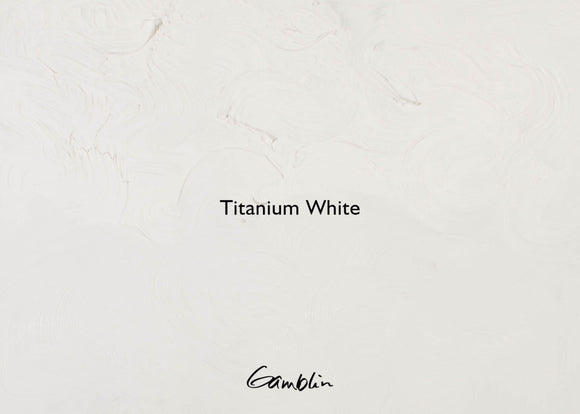 GAMBLIN 1980 TITANIUM WHITE 37ml Ser 1